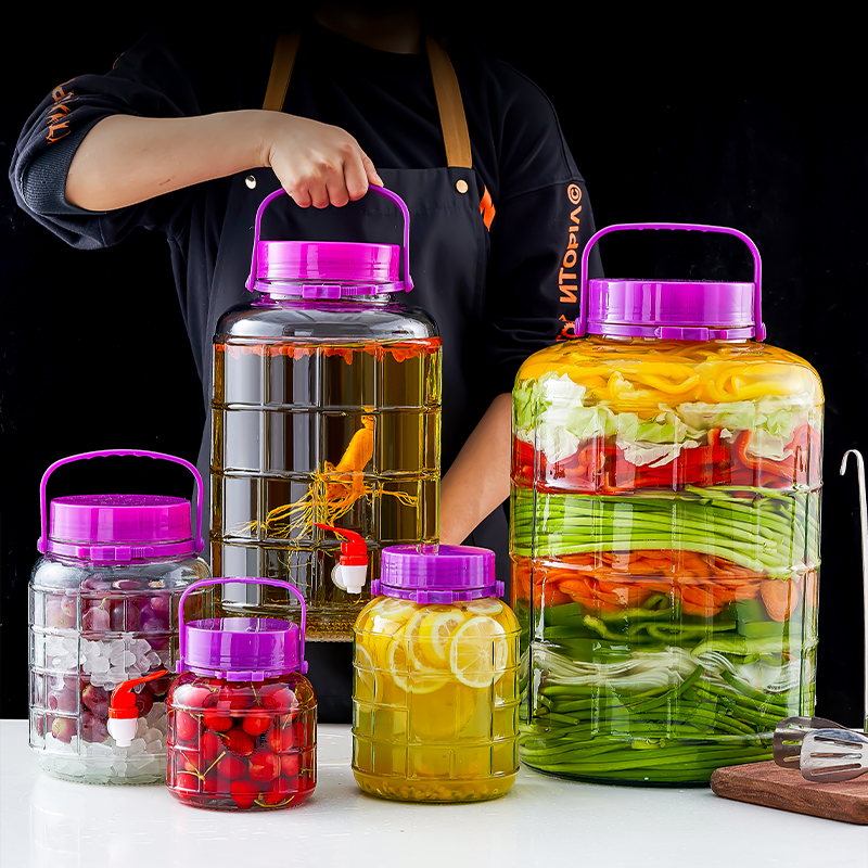 专用泡酒玻璃瓶密封酿酒罐子容器