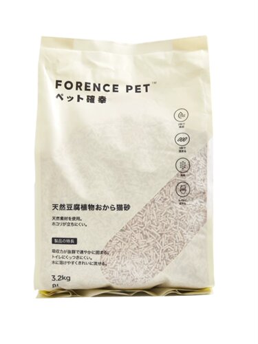 正品送货上门卜确幸3.2kg单包猫砂8L装吸水除臭原味宠物豆腐
