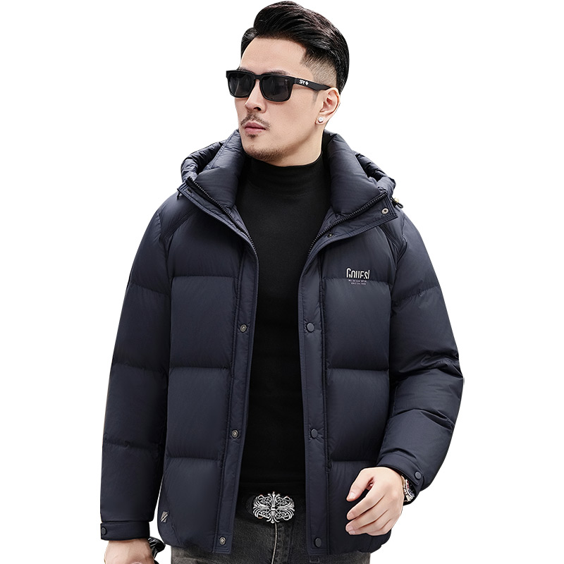 中青年男士短款羽绒服