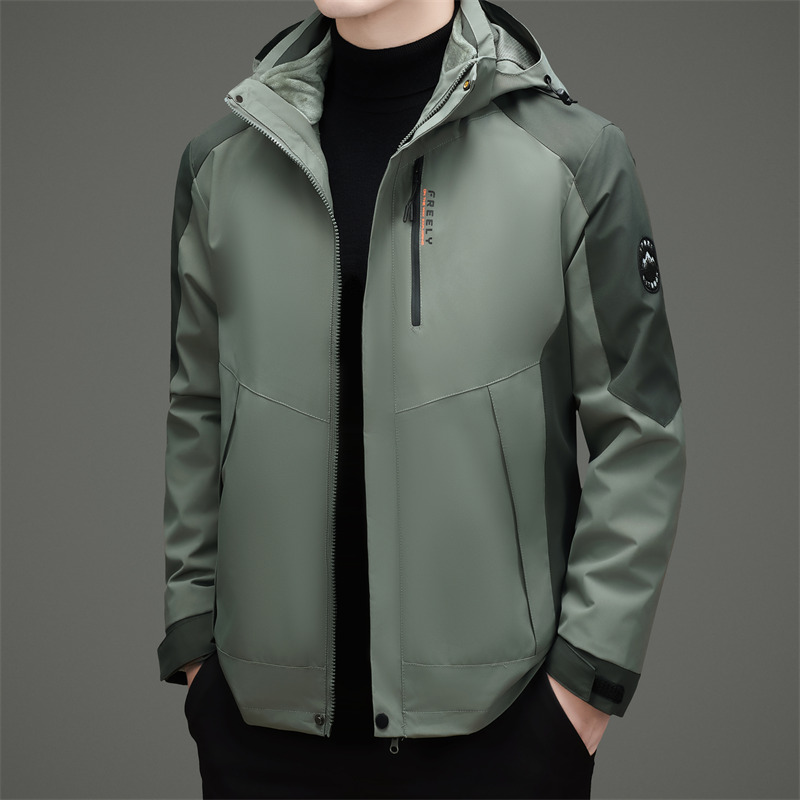 保罗正品经典款冲锋衣防寒保暖