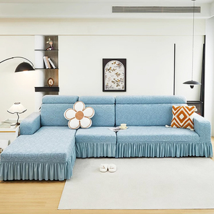 沙发套罩全包防猫抓三位一贵妃四季通用防滑盖巾2026新款沙发垫子