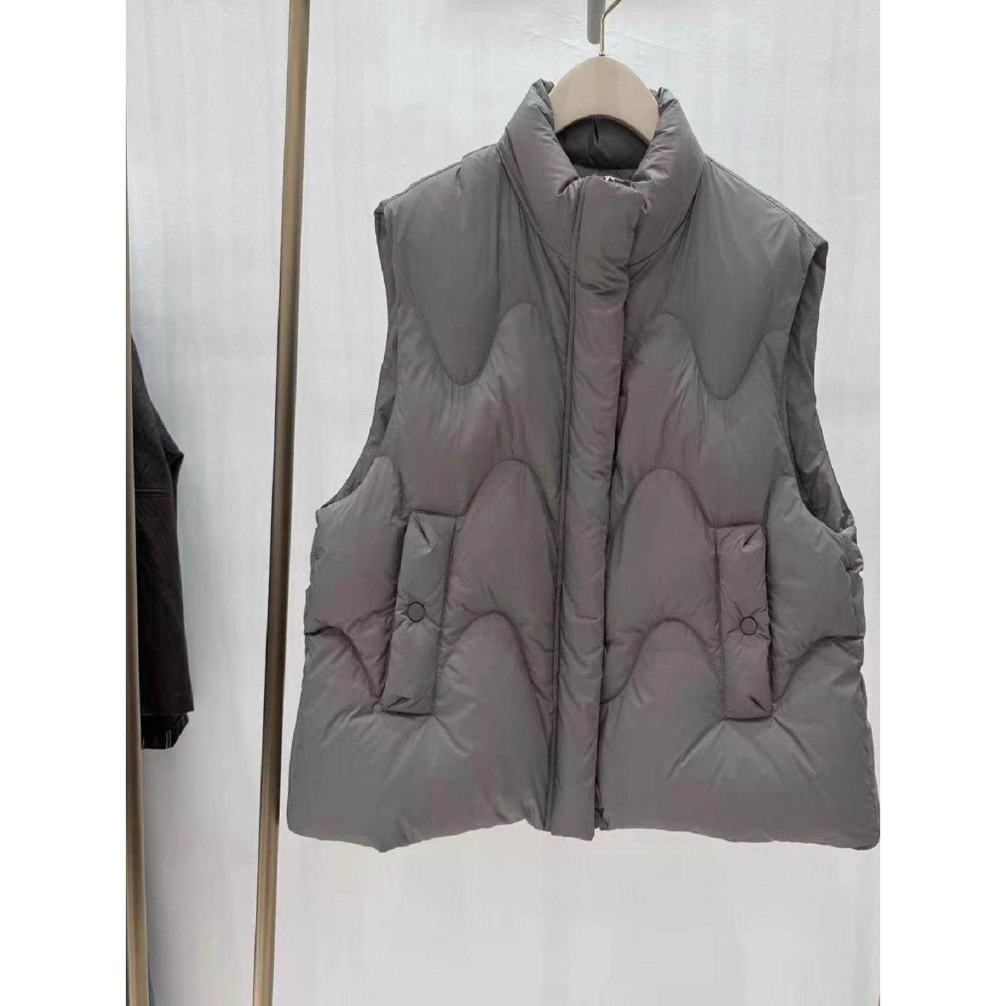 MM商场同款2025冬季新品气质百搭无袖立领羽绒服马甲女3GA180341,男装,羽绒马甲,淘宝优惠券,粉丝福利购,淘宝优惠卷