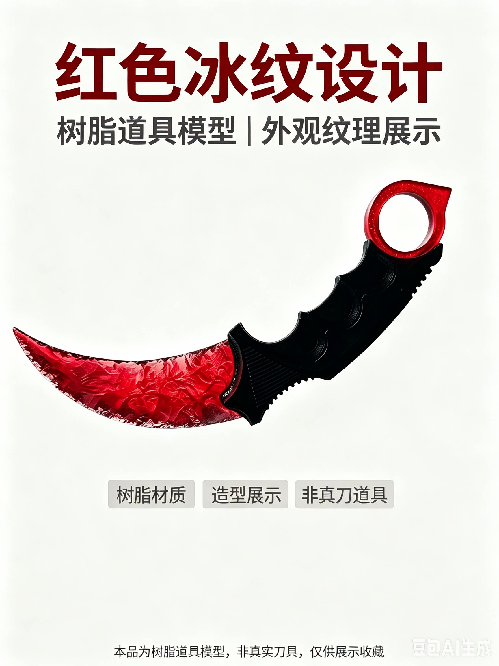 CS2 CSGO爪子刀树脂模型多普勒粉紫未开刃游戏周边摆件潮玩手办