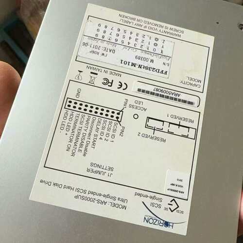 议价台湾ACARD ARS-2000SUP 50P SCSI t可维修