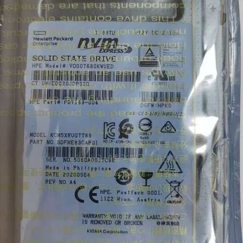 议价铠侠 CM5 7.68T u.2固态NVME u2 pcie可维修