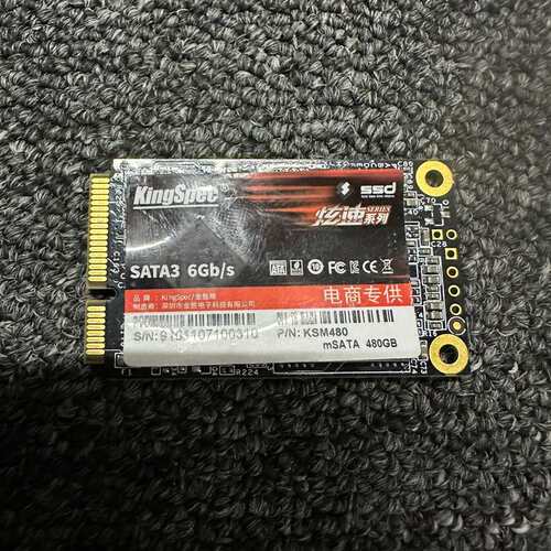 议价KingSpec KSM480 mSATA 480GB固态硬可维修