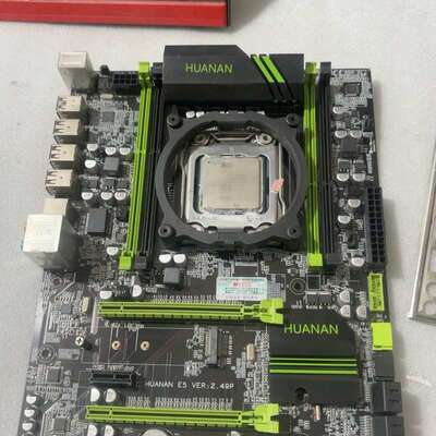 议价华南X79主板加E5-2660V2 CPU可维修