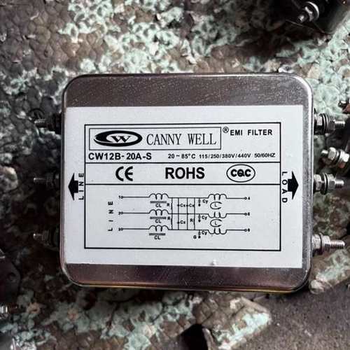 议价三相电源滤波器，型号：CW12B-20A-S   AC115