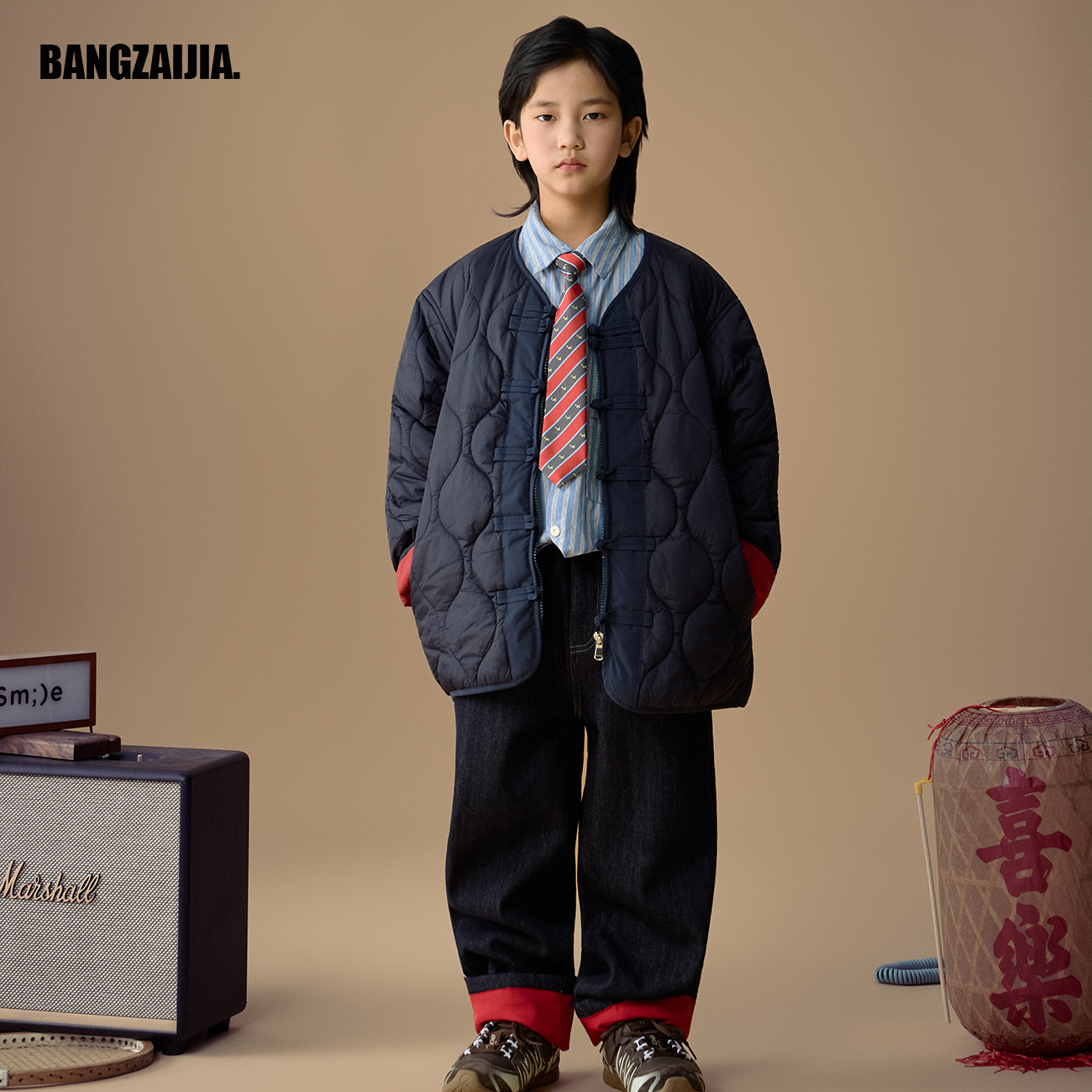 【原创插画马年】年服棉服外套