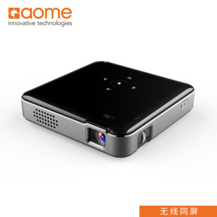 P60黑LED微型投影仪wifiDLP便携投影机家庭影院外贸无线便携式