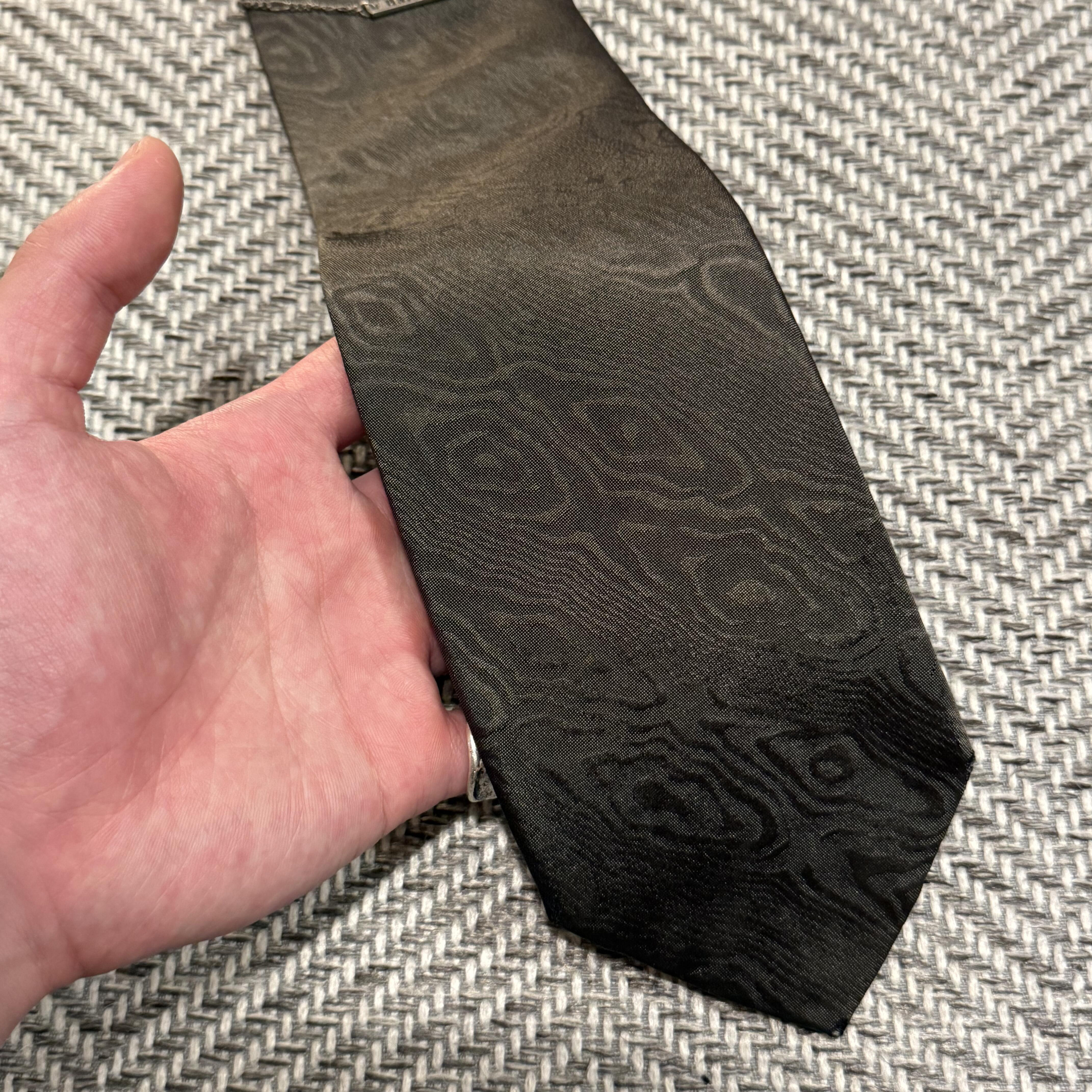 复古斜纹真丝商务男士领带