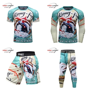 巴西柔术MMA毒液雄鸡斗鸡综合格斗紧身衣PRO防磨衣健身速干男短袖