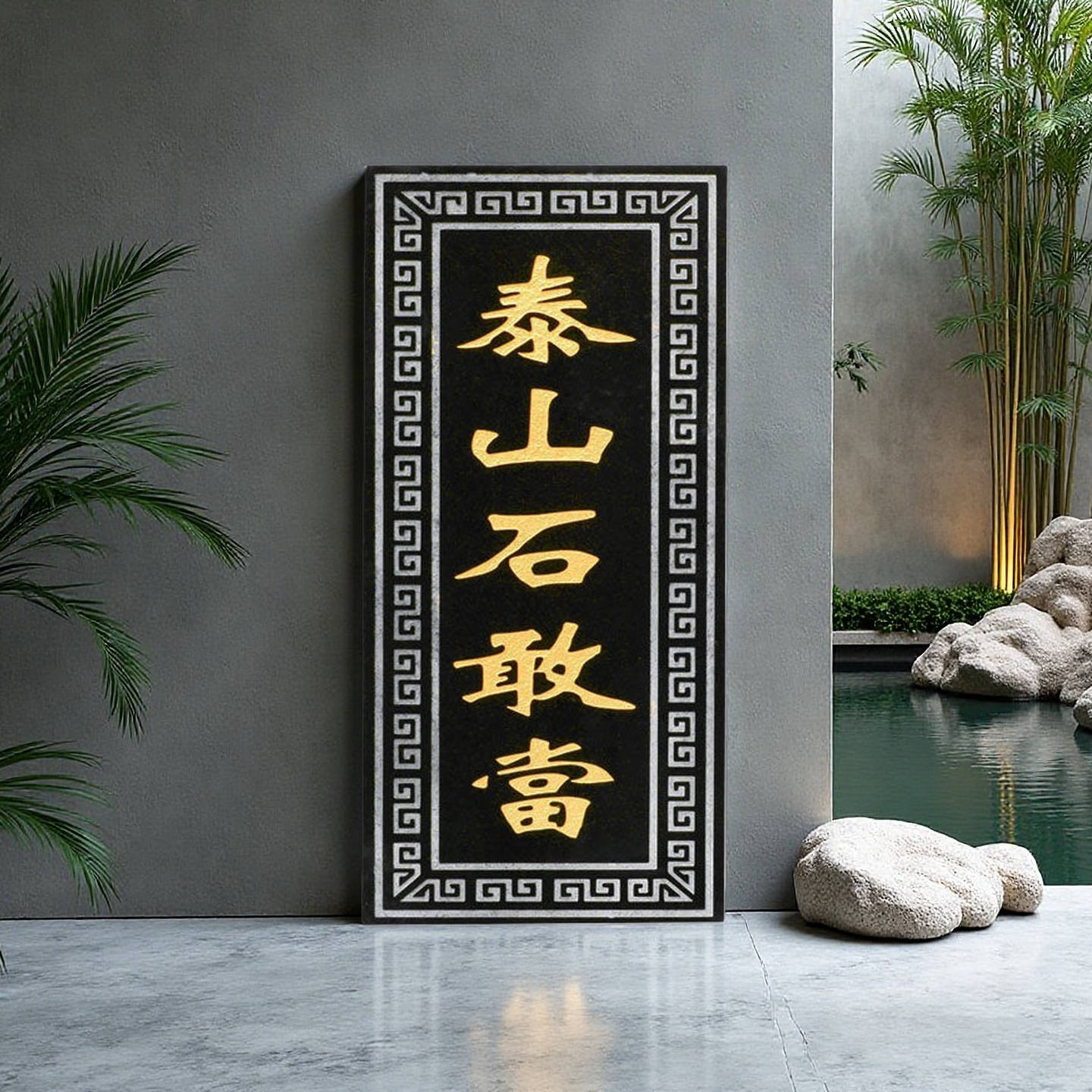 泰山石敢当镇宅 室内室外  天然石切割 雕刻 石板 泰山石敢当,家居饰品,装饰摆件,淘宝优惠券,粉丝福利购,淘宝优惠卷