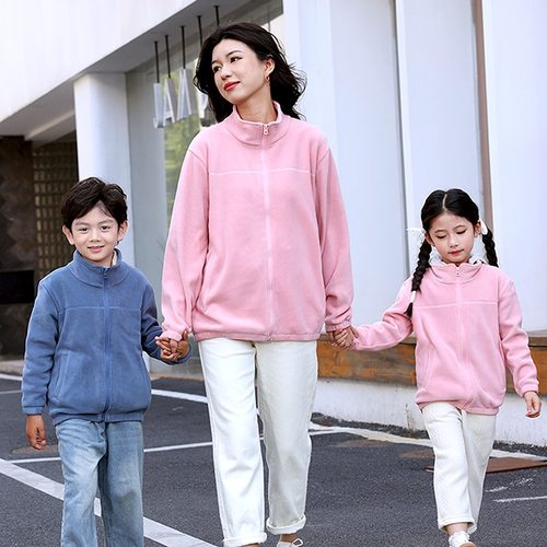 儿童奥利绒外套细腻带弹力