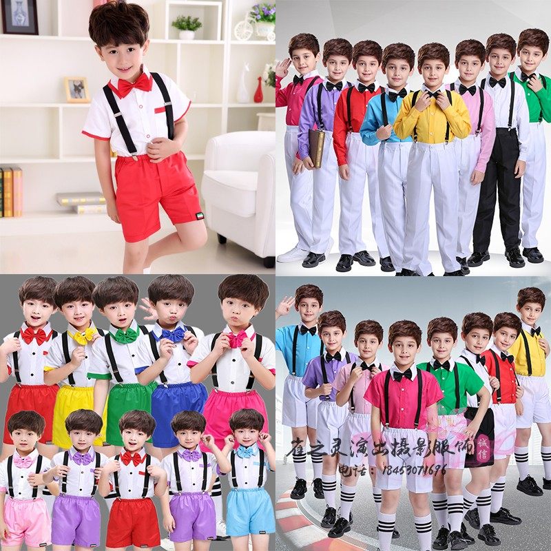 六一儿童演出服男童礼服背带裤中小学生表演服大合唱诗歌朗诵套装,童装/婴儿装/亲子装,儿童礼服,淘宝优惠券,粉丝福利购,淘宝优惠卷