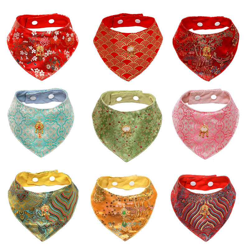 中式宠物围嘴新年元旦狗狗围巾古风口水巾猫咪围脖喜庆宠物配饰,宠物/宠物食品及用品,围巾/口水巾,淘宝优惠券,粉丝福利购,淘宝优惠卷