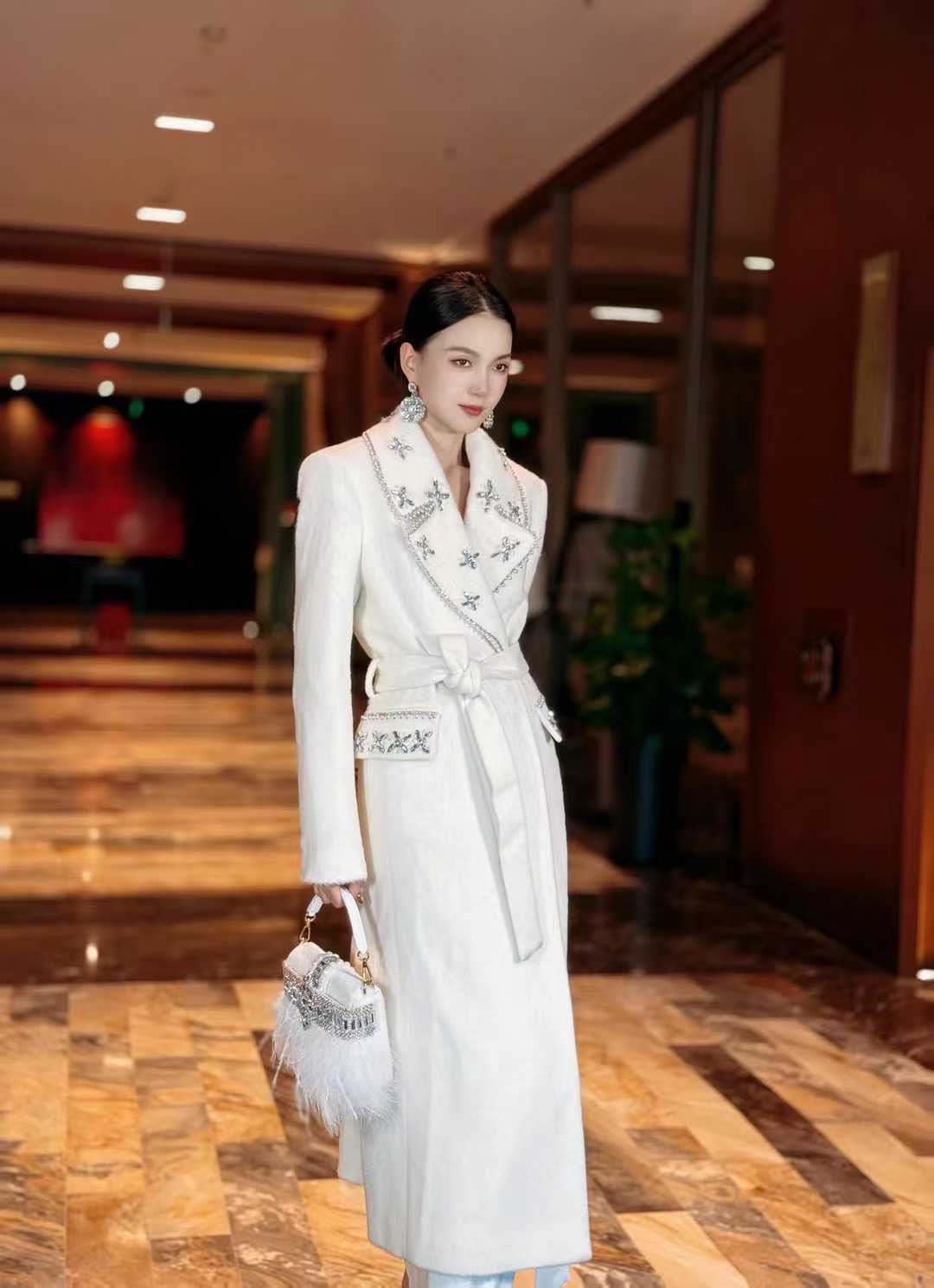 价格咨询.欧洲站原创走秀时尚重工贵妇设计师名媛套装1125