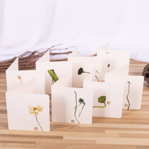 小夜灯电池笔筒摆件礼物包装彩纸手提袋明信片生日贺卡代写祝福语