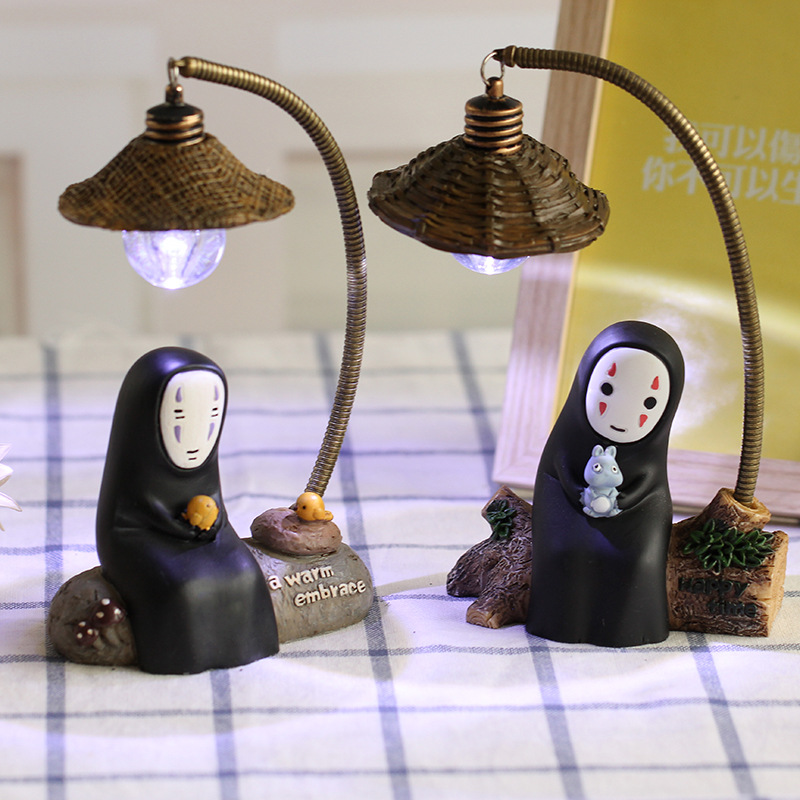 创意无脸男树脂小夜灯摆件