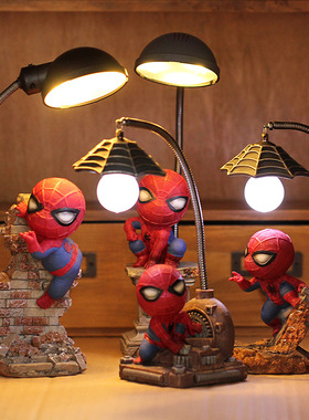 卡通蜘蛛侠树脂小夜灯摆件