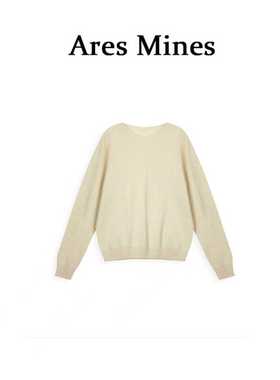 【盛朗熙Ares Mines】基础美学 满分wool极简多色圆领针织打底衫