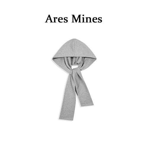 【盛朗熙Ares Mines】韩系极简 纯色棉质连帽搭肩带袖百搭小披肩