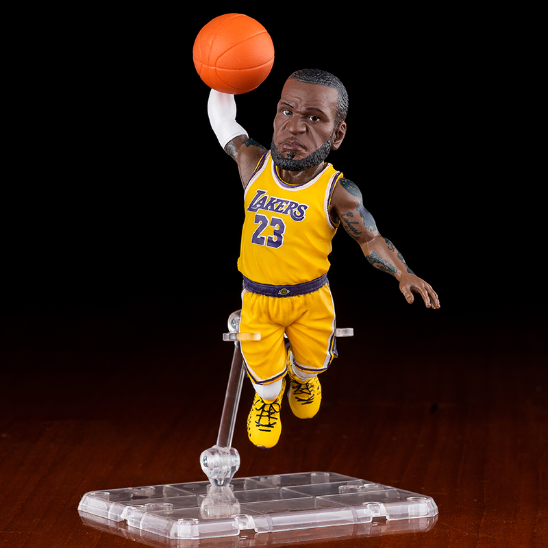 NBA篮球明星系列勒布朗詹姆斯詹皇湖人James23号人偶摆件模型手办