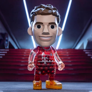 王牌化身穆勒Money Ball拜仁官网正品二娃手办足球中娃收藏送礼