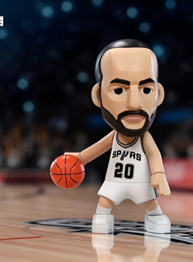 王牌化身吉诺比利NBA正品 脚踝终结者传奇马刺手办公仔盲盒送礼