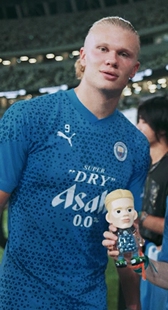 王牌化身曼城哈兰德Money 魔人布欧手办中娃礼物 Ball官网授权正品