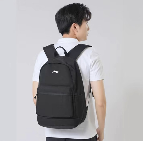 李宁双肩包男大容量书包初中生高中电脑旅行背包女生大学2024新款