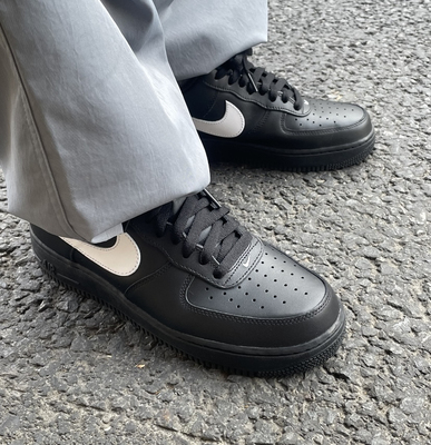 耐克男鞋Nike Air Force 1 AF1黑白色鞋空军一号板鞋