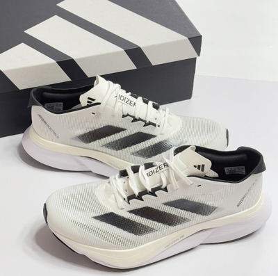 adidas Adizero Boston 舒适百搭 网布耐磨 低帮跑步鞋