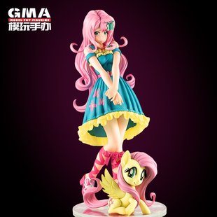 小马宝莉手办美少女雕像彩虹初音未来周边摆件生日礼物 现货