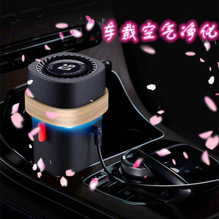 车用氧吧空气净化器小型随身带无耗材车载3m负离子除甲醛中国制造