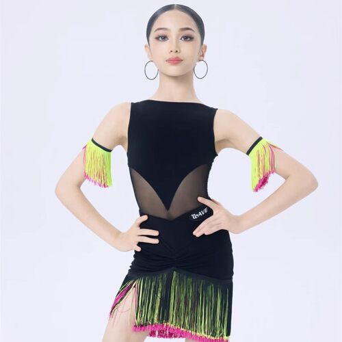 未午2025新款拉丁舞服套装