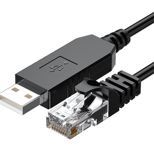 帝特 IOT5077高速USB转RS485串口线RJ45网口屏蔽抗干扰镀金防静电1/1.5米Windows/MAC/Linux储能数控机床PLC