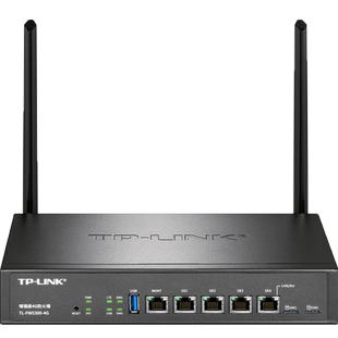 普联TP-LINK TL-FW5300-4G增强级4G防火墙插卡冗余千兆有线路由器网关上网管理审计云远程攻击防护安全反病毒