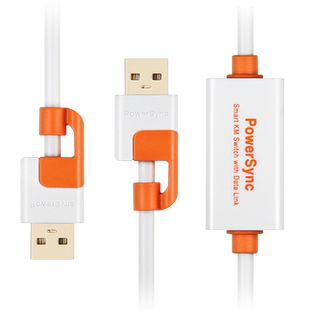 包尔星克 USB电脑对拷线鼠标键盘共享器双向切换互传数据线免驱动