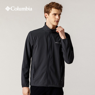 哥伦比亚25春夏新款软壳衣外套男