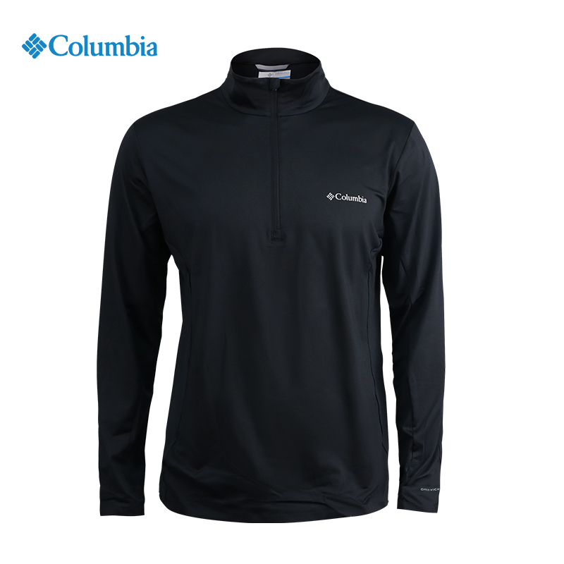 Columbia25春夏新款长袖T恤男