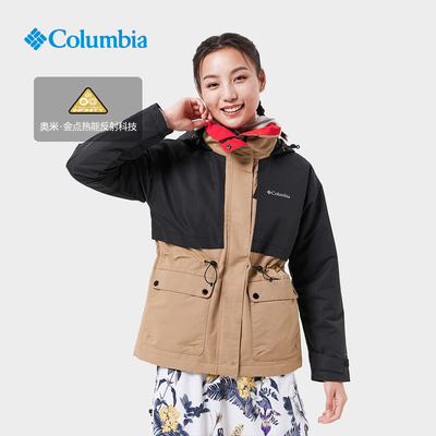 Columbia户外冲锋衣防水热能