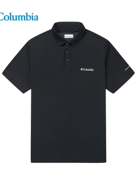 Columbia哥伦比亚户外24春夏新品男降温凉爽POLO衫短袖T恤XE4476