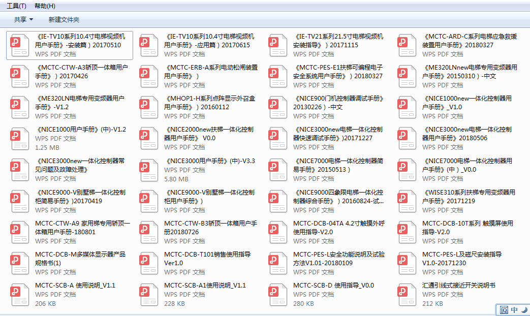默纳克全套调试资料默纳克NICE3000+电梯调试维修一体化用户手册