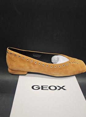 专柜撤柜25新品GEOX健乐士女鞋舒适百搭低跟单鞋153048-16