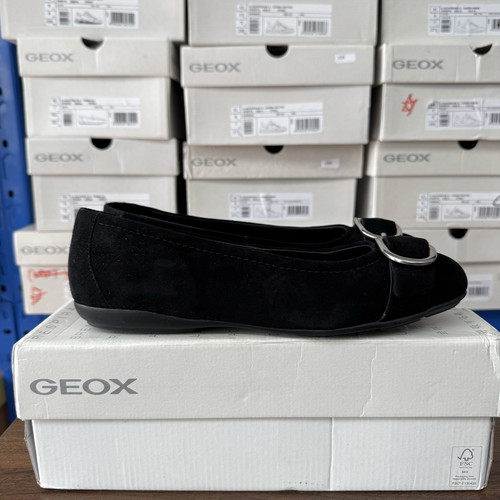 35/36/39码 GEOX专柜撤柜女士休闲鞋一脚蹬翻毛皮牛皮D267NB