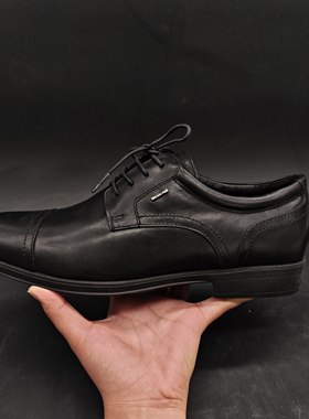 39码 GEOX健乐士专柜撤柜男士小皮鞋 U029XA C9999