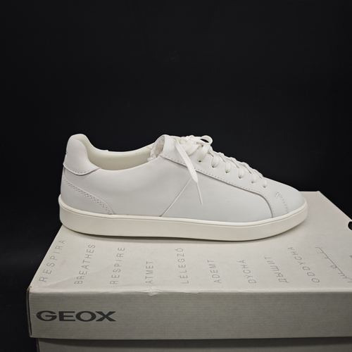 41码专柜撤柜25年新品GEOX健乐士男士低帮牛皮休闲鞋U45CHB C1000