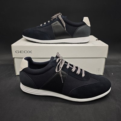 GEOX男士系带网面蓝气球底休闲鞋无原盒（43码）