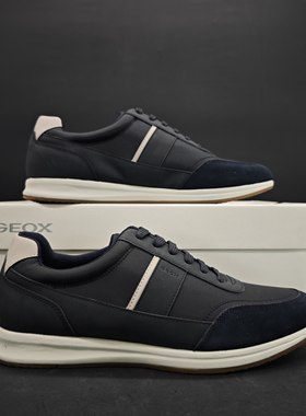 GEOX男士帆布平底休闲板鞋无原盒（43 44 45码）